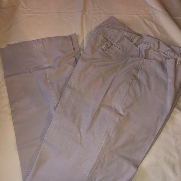 Coldwater Creek Khaki Trousers Size 10 - Picture 1 of 4